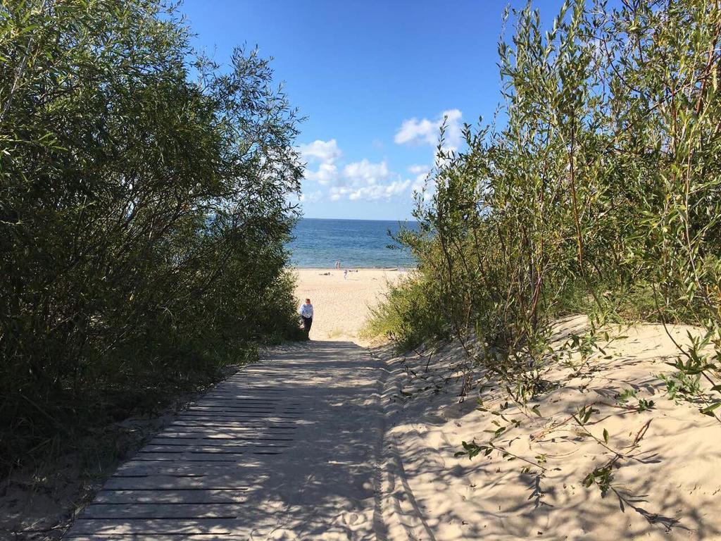 Smilciu Trio Keturvieciai Apartamentai Su Terasa Palanga Esterno foto